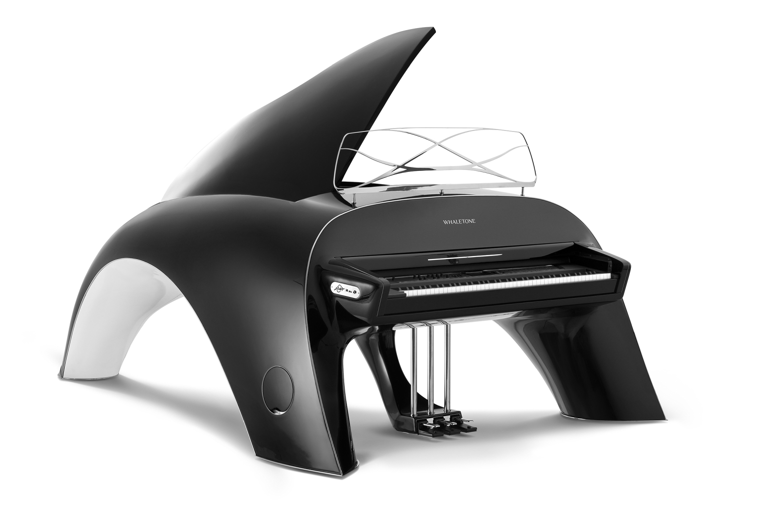 Whaletone Grand Piano front open