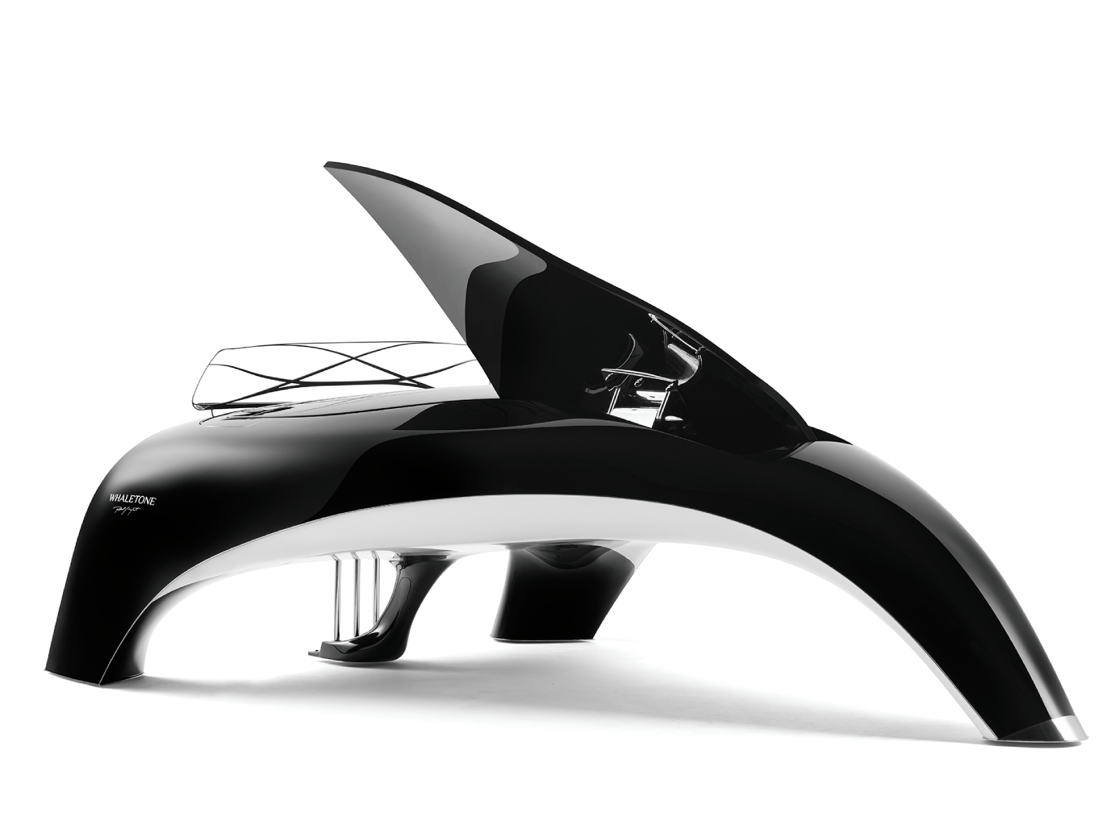 Whaletone Royal Piano side open