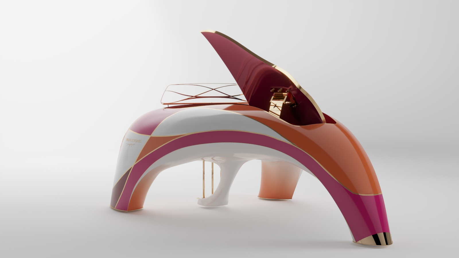 Whaletone Custom Edition Piano in Cathedral