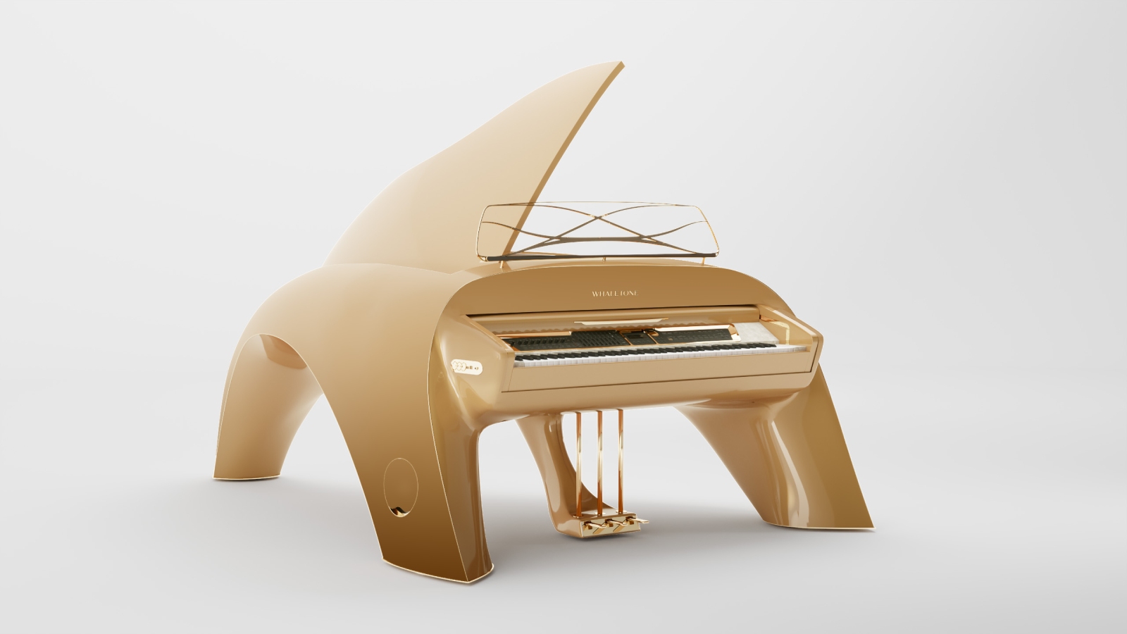 Whaletone Custom Edition Piano on Yacht