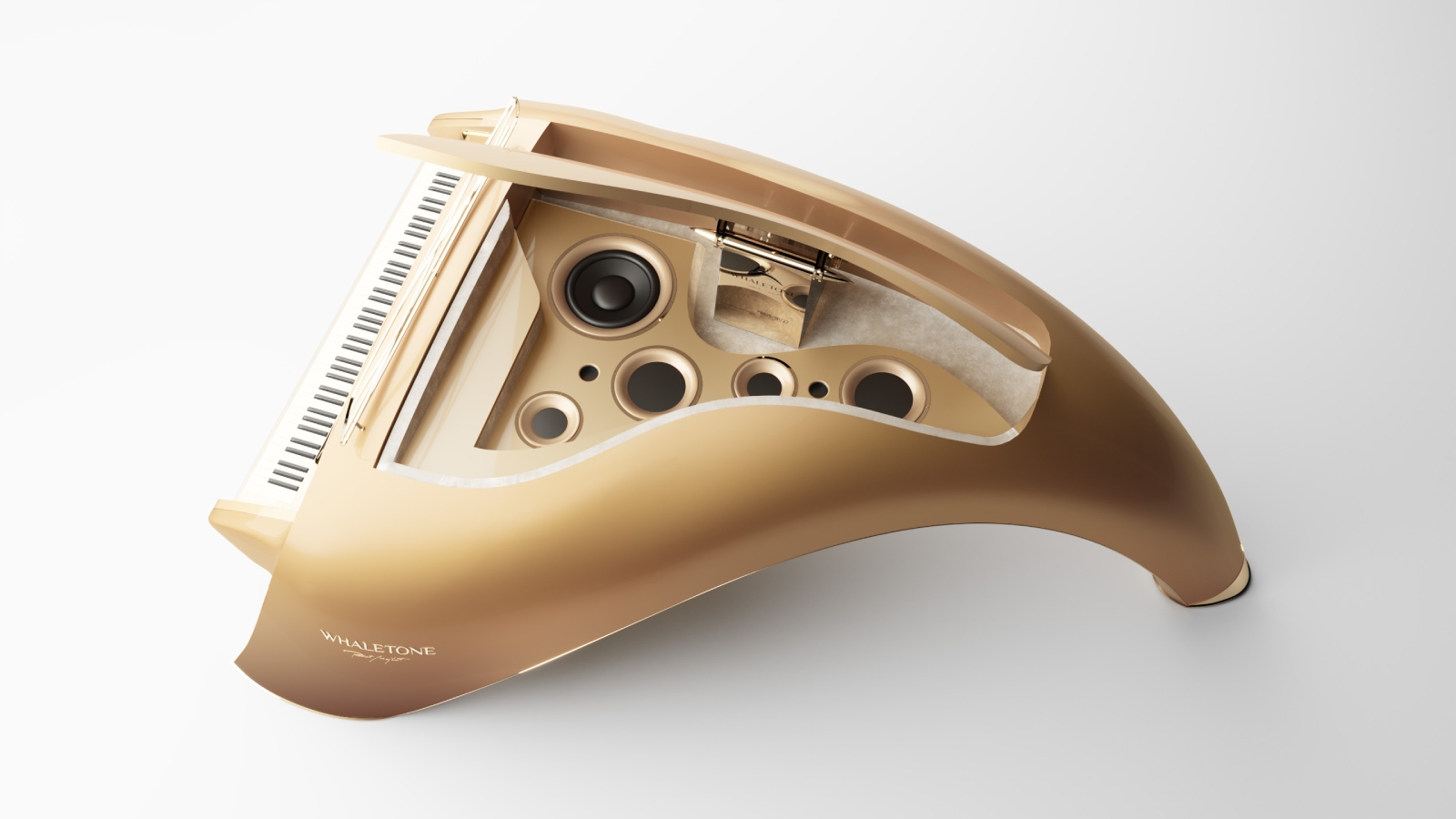 Whaletone Custom Edition Piano on Yacht