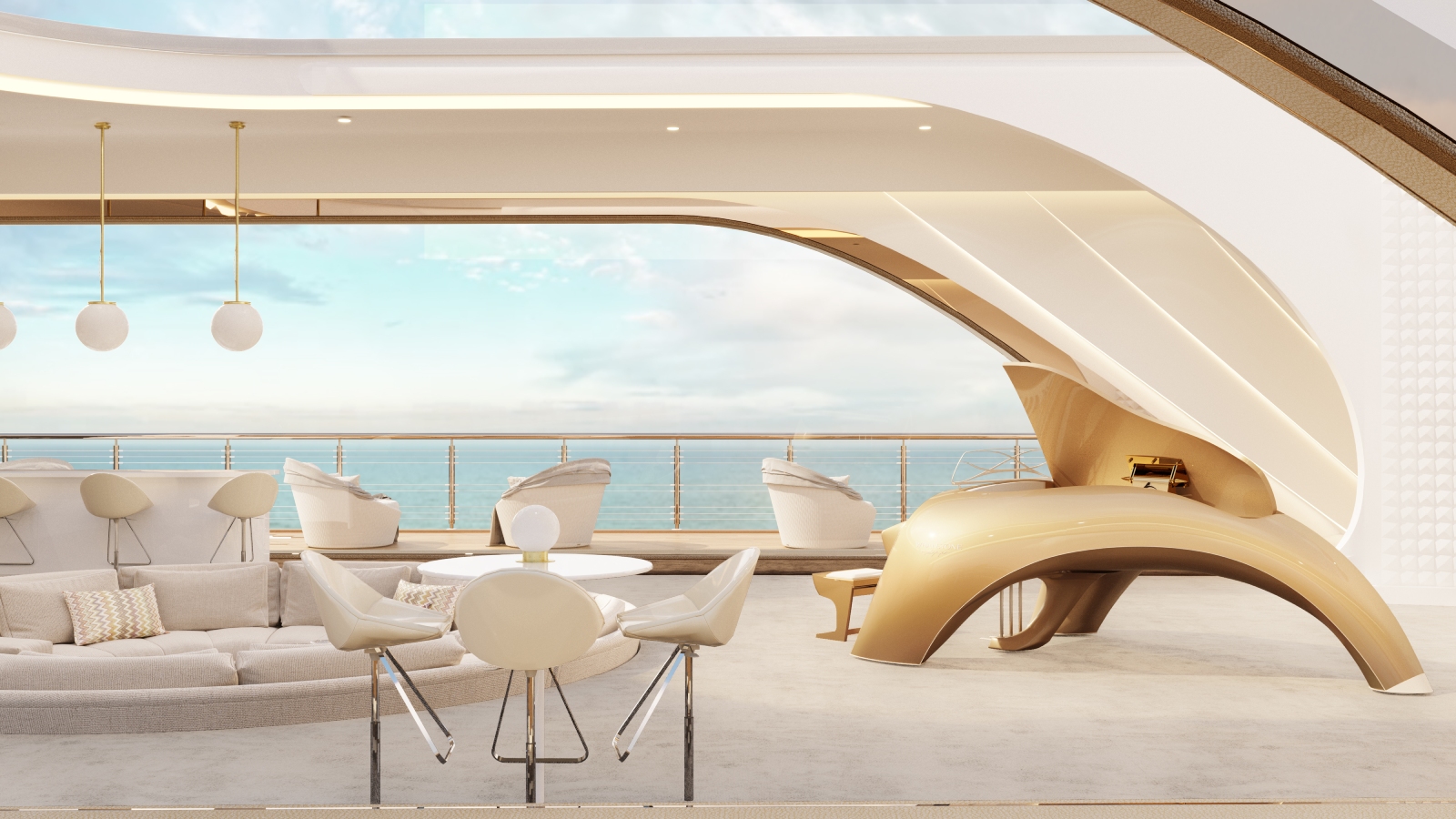 Whaletone Custom Edition Piano on Yacht