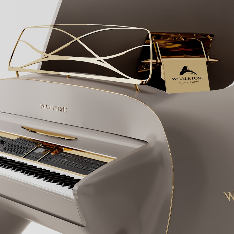 Front of the whaletone piano