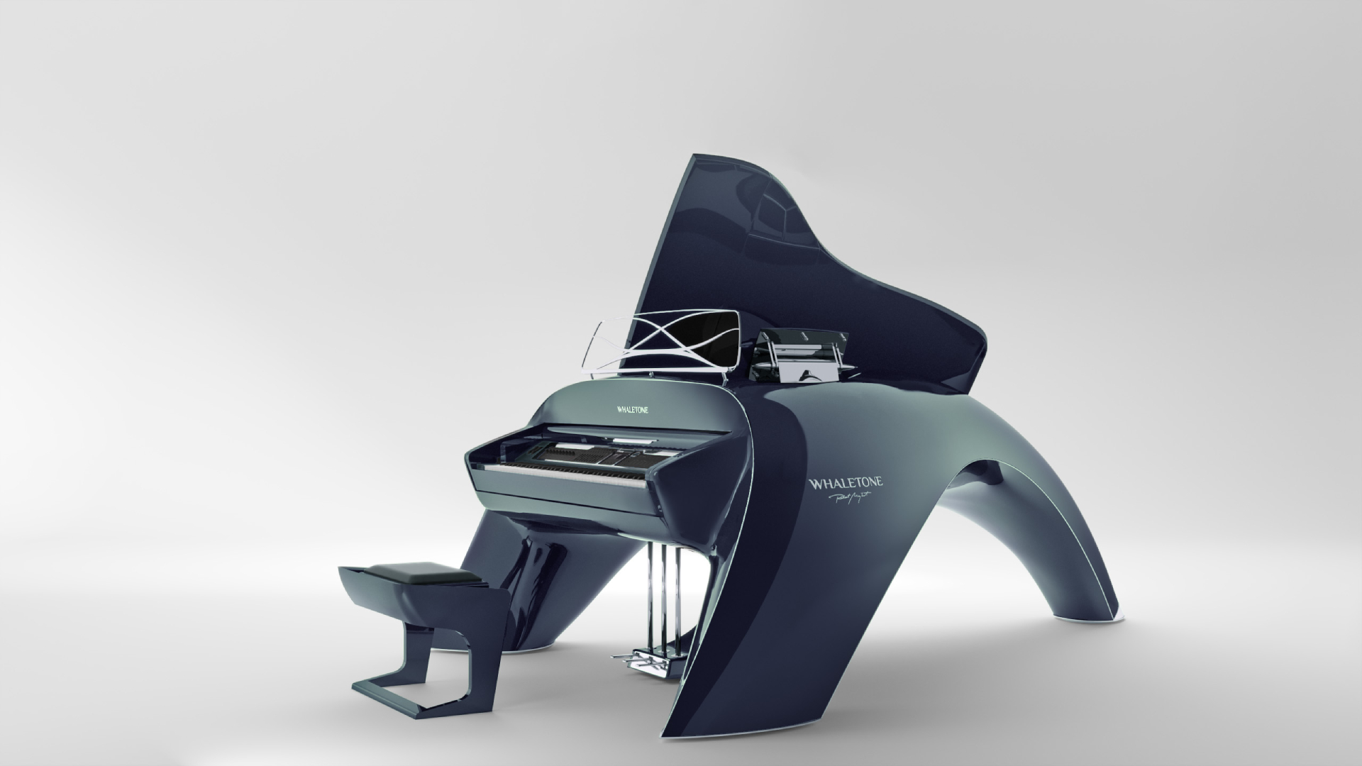 Whaletone Piano Custom Edition Bluegreen