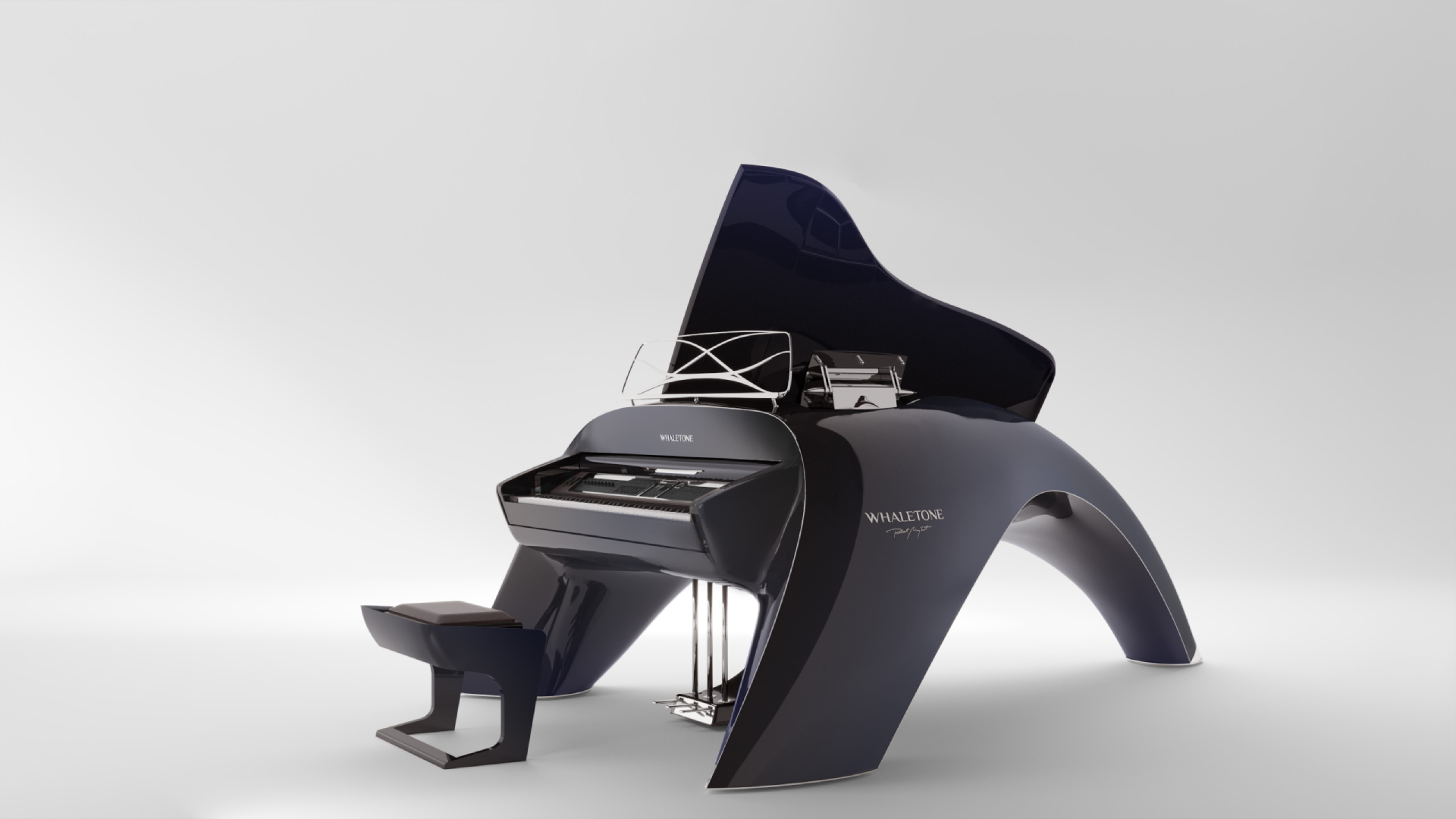 Whaletone Piano Custom Edition Greyblue