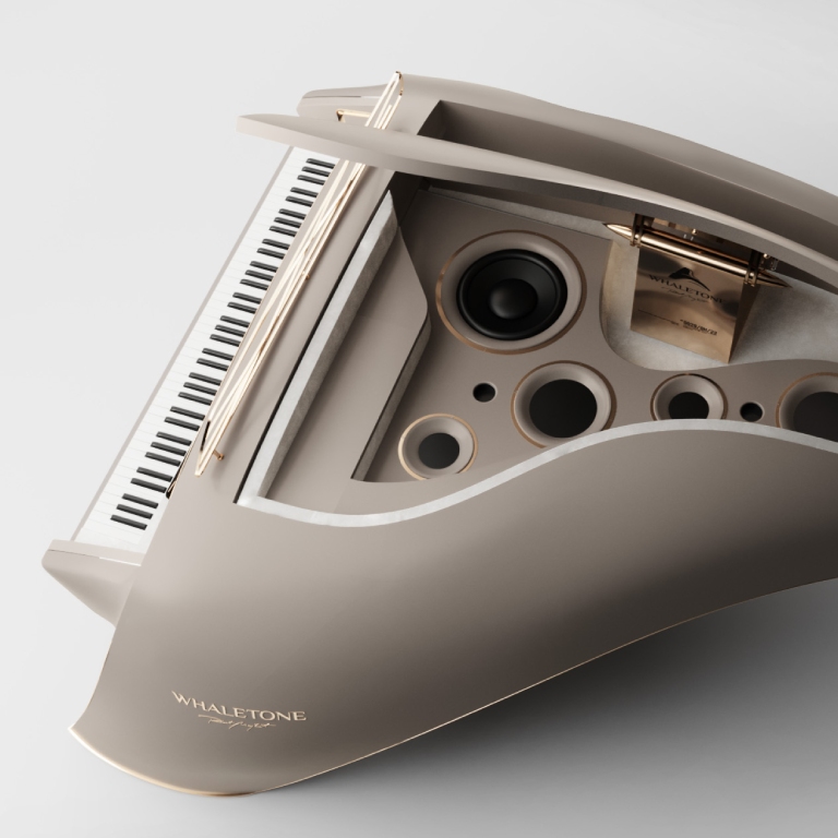 Top of the whaletone piano